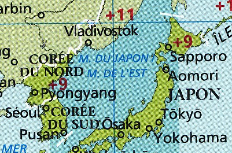 French world atlas uses ‘East Sea’ name