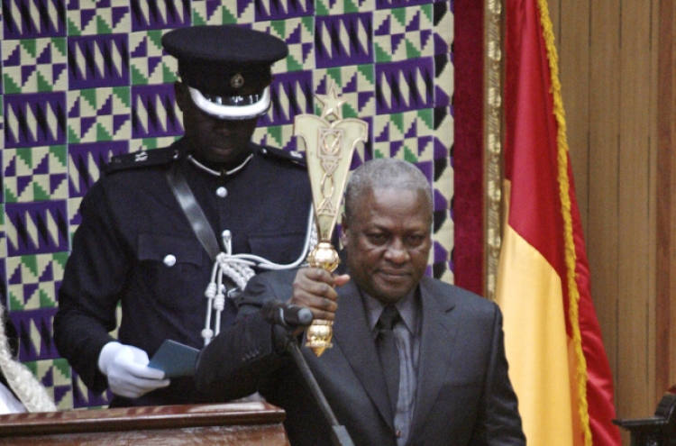 Ghana president dies after illness, successor sworn in