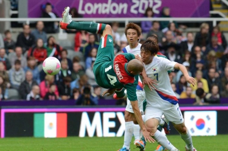 S. Korea draws Mexico in football opener at London Olympics