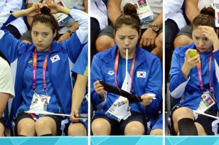 [Photo] Jeong Da-rae's reactions during the waiting