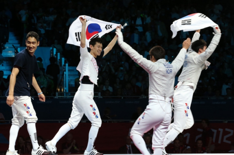 S. Korea picks up 100th gold medal in Olympics