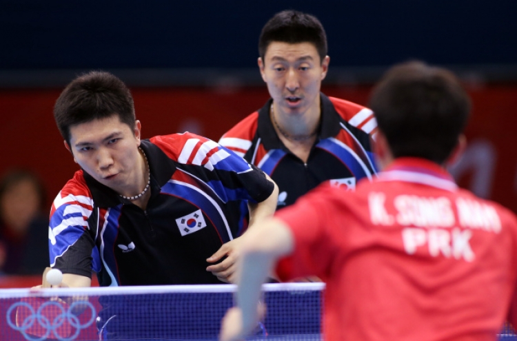 South Korea defeats North Korea in table tennis