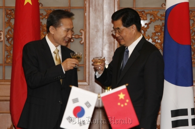 A mixed 20 years for South Korea-China ties