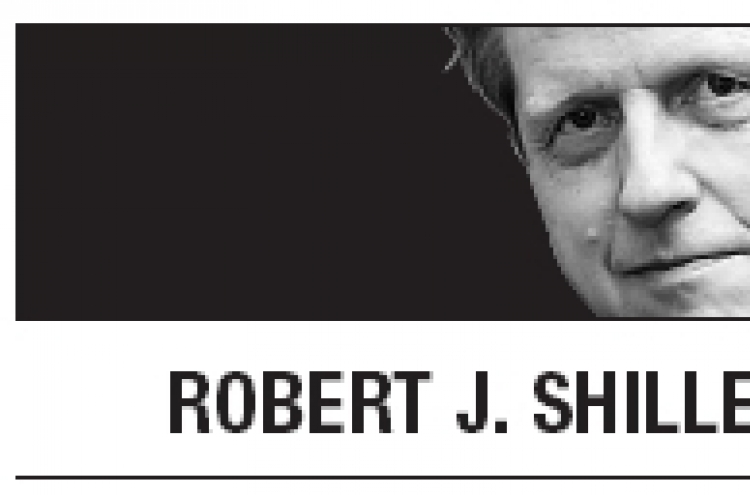 [Robert J. Shiller] Social contagion is not the fault of the free market