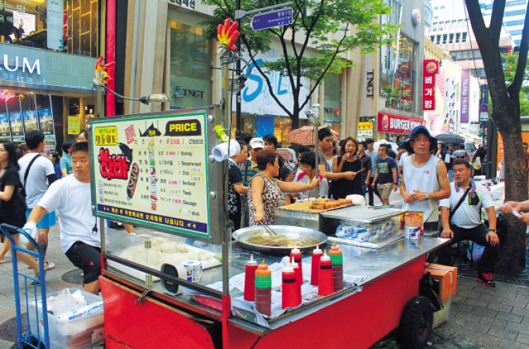 Streets filled with treats: Myeong-dong’s charm