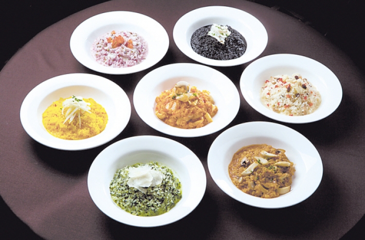 Risotto promotion at Renaissance Seoul Hotel