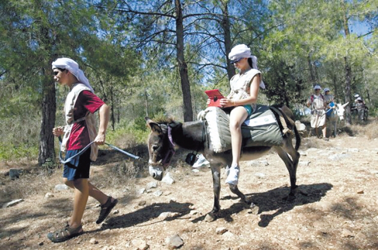 Israeli biblical park outfits donkeys with Wi-Fi