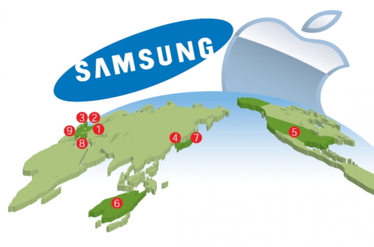 Samsung-Apple patent lawsuits