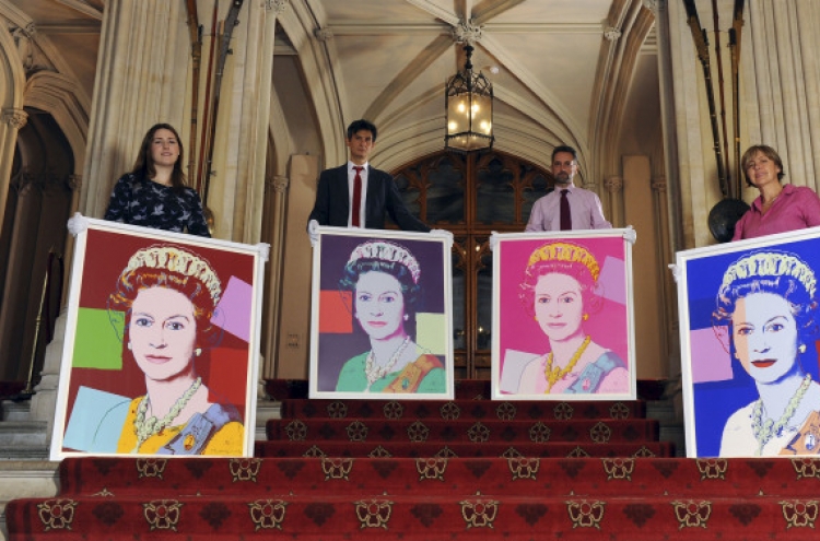 Royal Collection buys Warhol portraits of queen