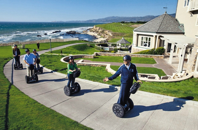 Resorts show guests grounds with Segway tours