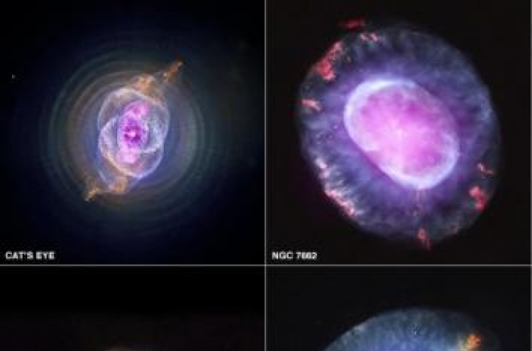 NASA releases dramatic nebula images