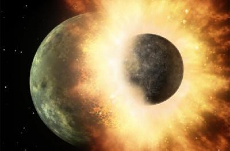 Giant smashup created the Moon, say scientists