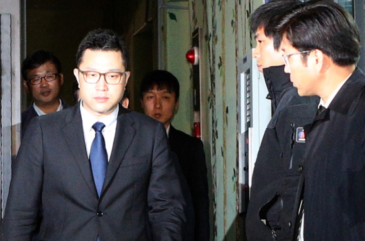 Lee's son returns home after being quizzed over retirement home scandal