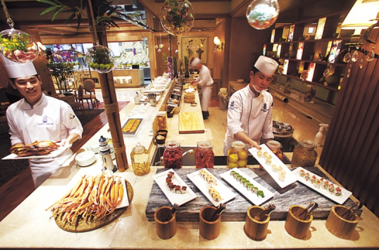 Root vegetable cuisine at The Ritz-Carlton