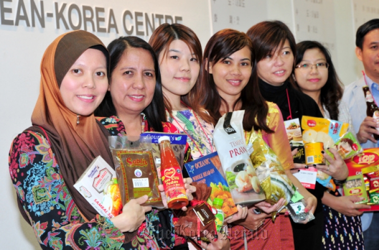 ASEAN-Korea Center exhibits foods, beverages at COEX