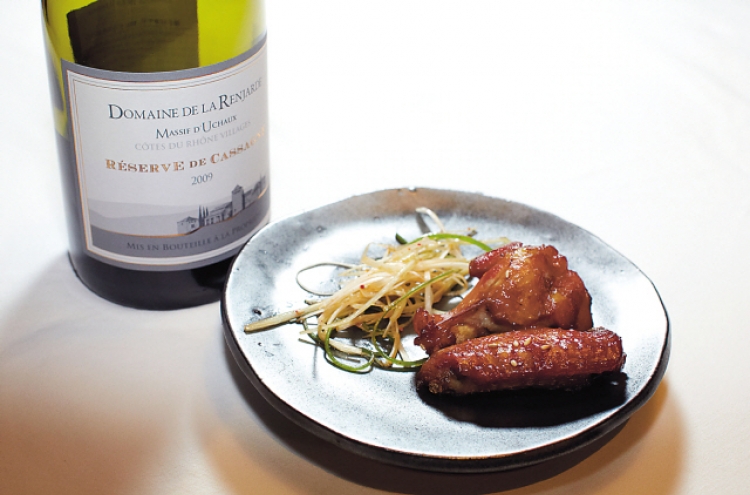 Soy sauce meets match in Rhone reds