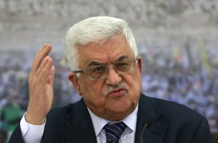 Palestinian president returns triumphantly from U.N.