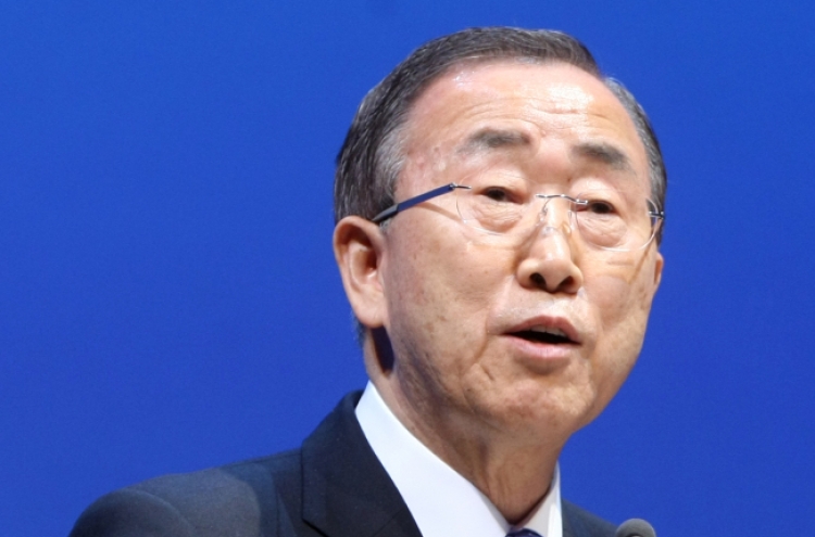 U.N. chief urges swift action at climate talks