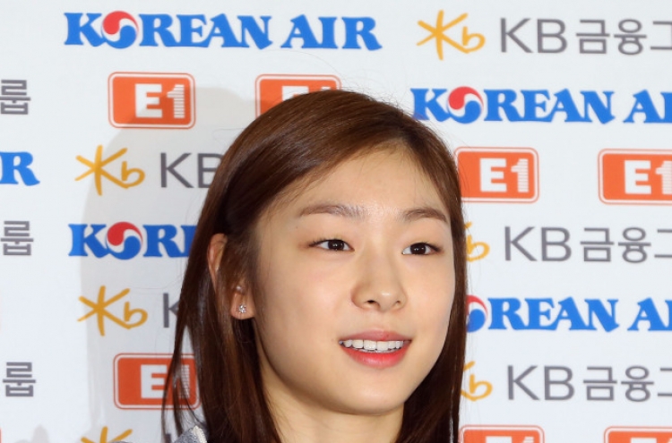 Free of stress, figure skater Kim Yu-na believes hard work will pay off