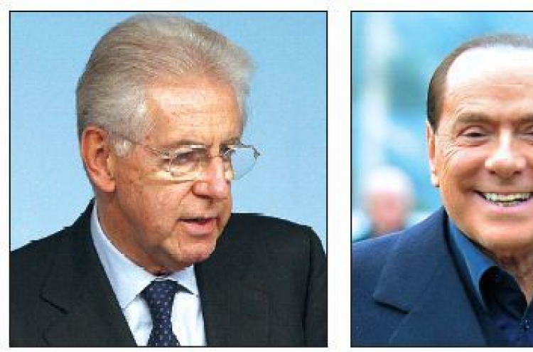 Italy’s Monti to resign as Berlusconi announces fresh run for P.M.