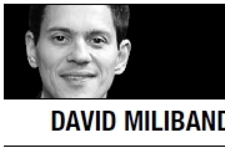 [David Miliband] The law of the sea’s next wave