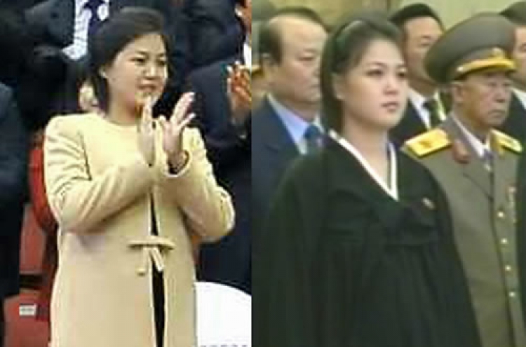 N. Korean first lady Ri Sol-ju reappears with swollen belly