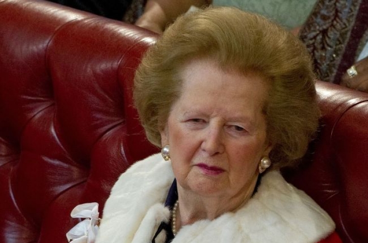 Britain’s Margaret Thatcher faces Christmas in hospital