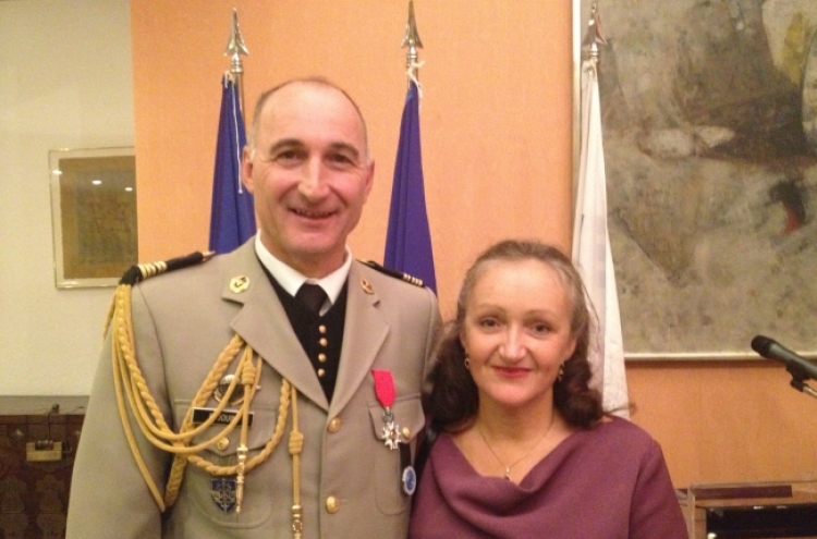 French military attache awarded Legion of Honor
