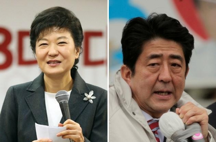 Park shuns Abe’s early gesture to thaw relations