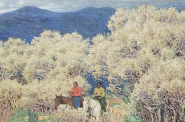 American Impressionist works on first exhibit in Korea