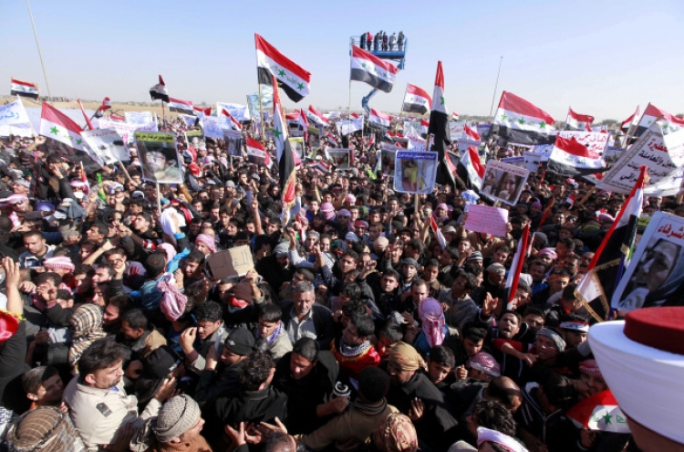 Iraq: New large demonstrations break out in Sunni stronghold