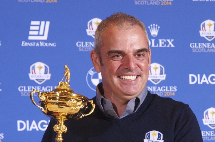 McGinley named Cup captain