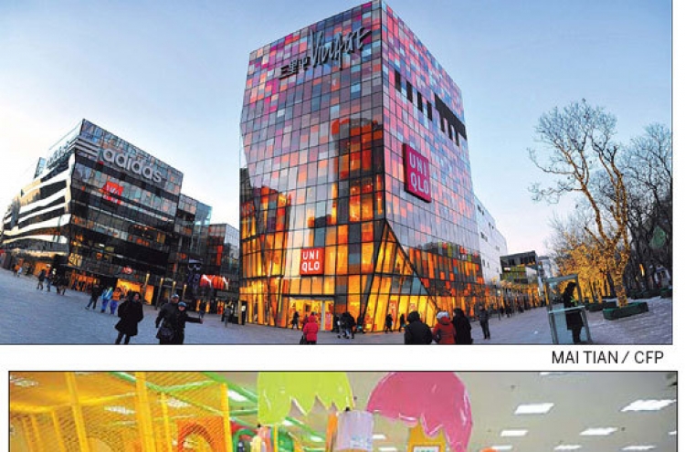 Shopping complexes change Chinese lifestyle