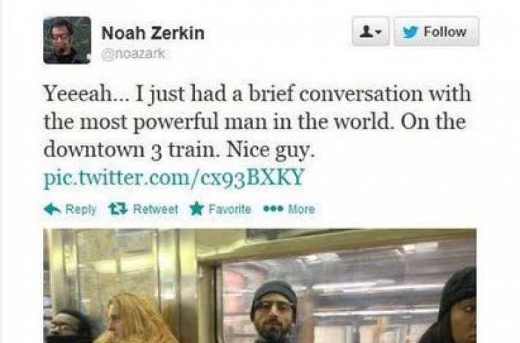 Google co-founder spotted on NY subway with ‘wearable computer’