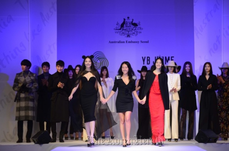 Korean-Australian designer shows fashion fit for Asians