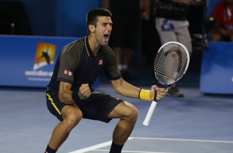 Djokovic bags Aussie hat trick