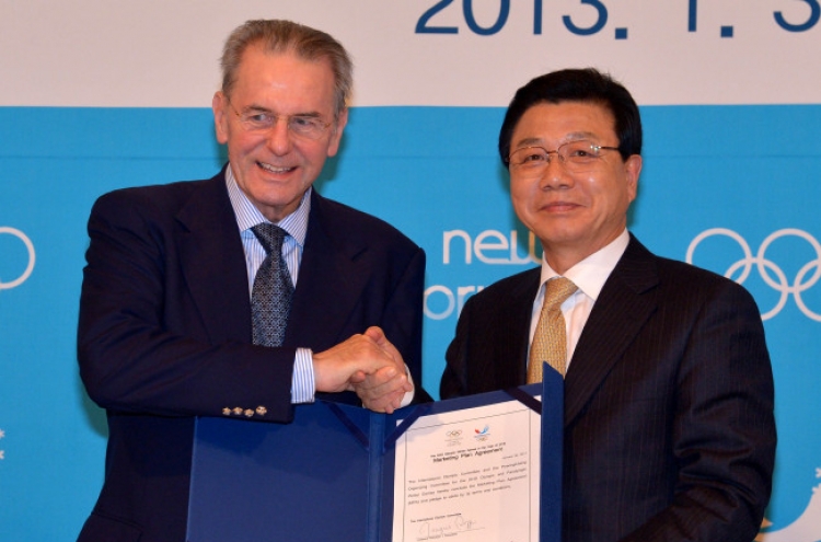 PyeongChang organizers, IOC reach marketing agreement