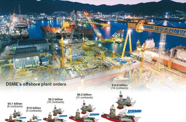 Offshore projects and trust, DSME’s key to survival