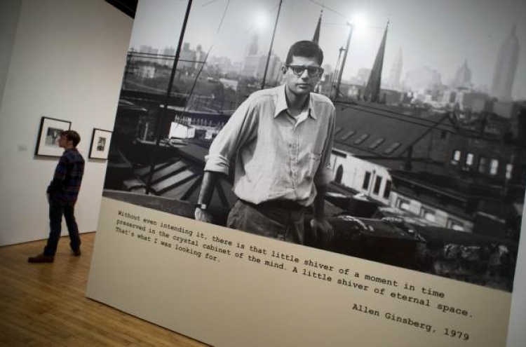 Allen Ginsberg photos recall Beat generation
