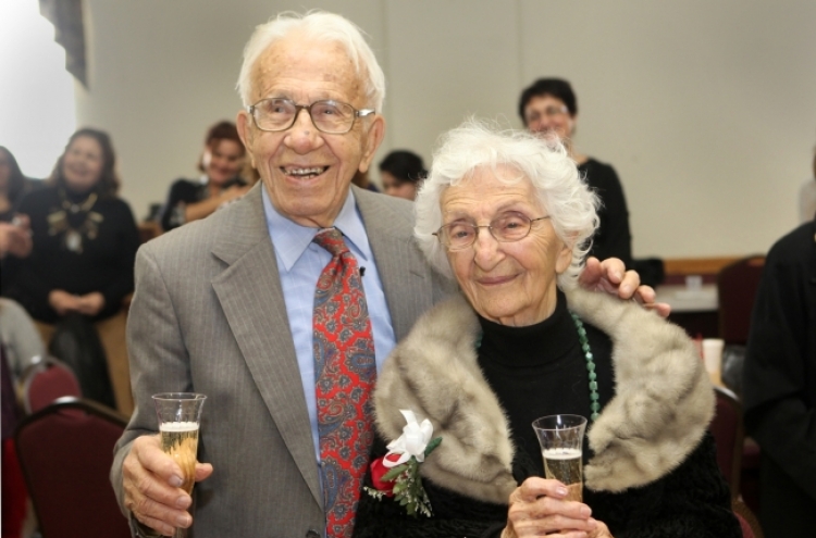 Couple of 80 years honored as ‘longest married’ in U.S.