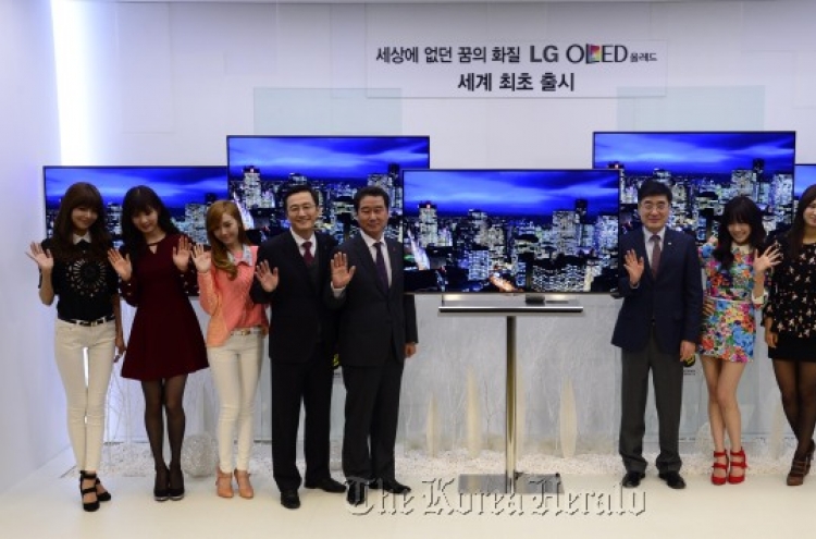 LG vows to top next-generation TVs