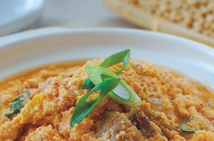 Kongbiji jjigae (Ground soybean stew)