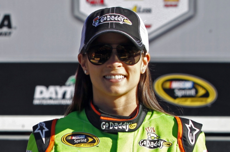 Danica Patrick first woman to win 500 pole