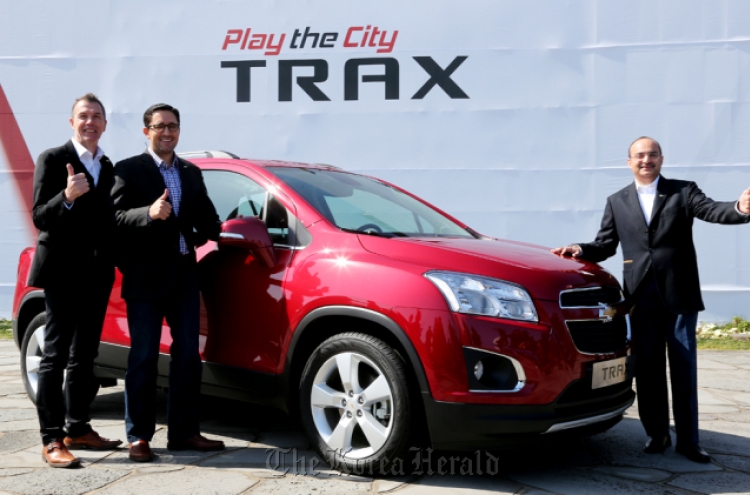 Korea-made Chevrolet Trax unveiled