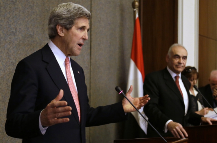 Kerry: Egypt needs consensus