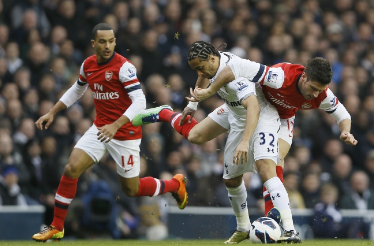 Spurs beat Arsenal 2-1