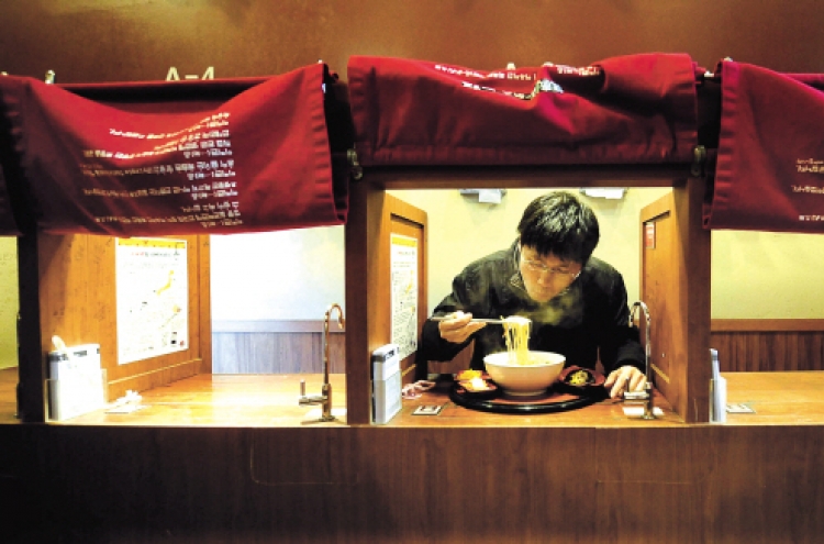 Gulp, table for ... one, please: Discover the art of dining out alone