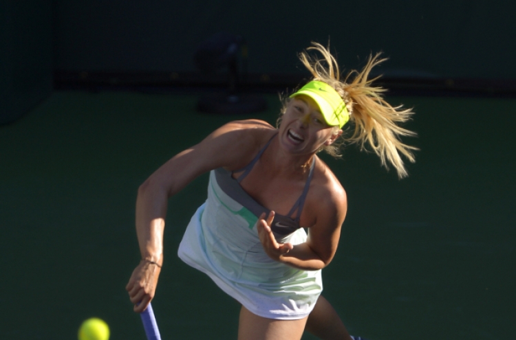 Djokovic, Sharapova earn victories at ...BNP Paribas Open