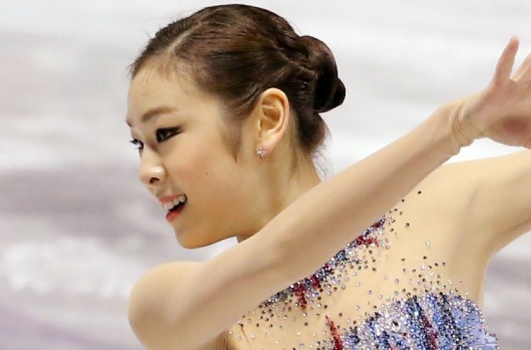 Kim far ahead of Asada in worlds