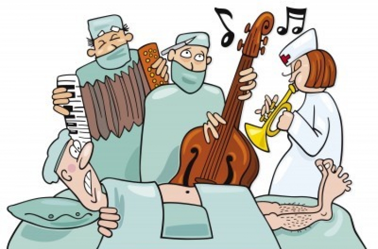 Should doctors listen to music while operating?